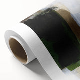 Earthen Harmony Abstracts - Earthy Green & Brown Abstract Wall Art