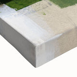 Earthen Harmony Abstracts - Earthy Green & Brown Abstract Wall Art