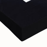 Modern Geometric Abstract Wall Art - Black and White Checkered Print