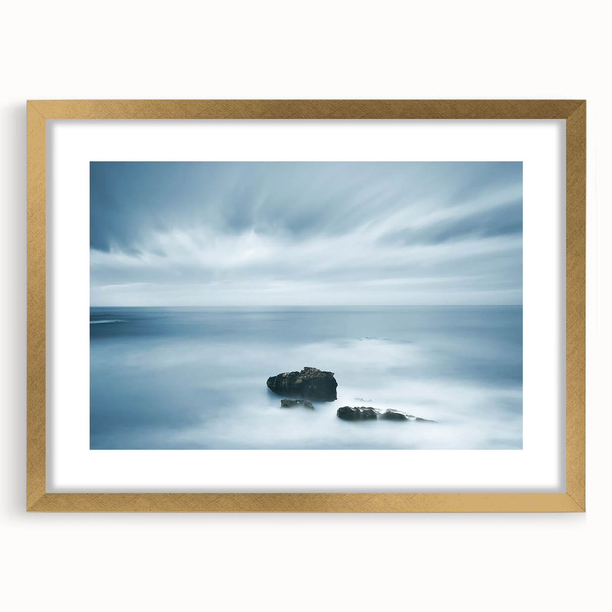 Tranquil Nature Canvas Prints – Misty Ocean Serenity