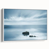 Tranquil Nature Canvas Prints – Misty Ocean Serenity
