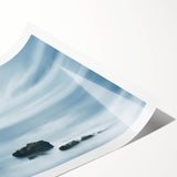 Tranquil Nature Canvas Prints – Misty Ocean Serenity