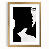 Dramatic Black & White Portrait – Fine Art Photography Print