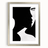 Dramatic Black & White Portrait – Fine Art Photography Print