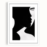 Dramatic Black & White Portrait – Fine Art Photography Print