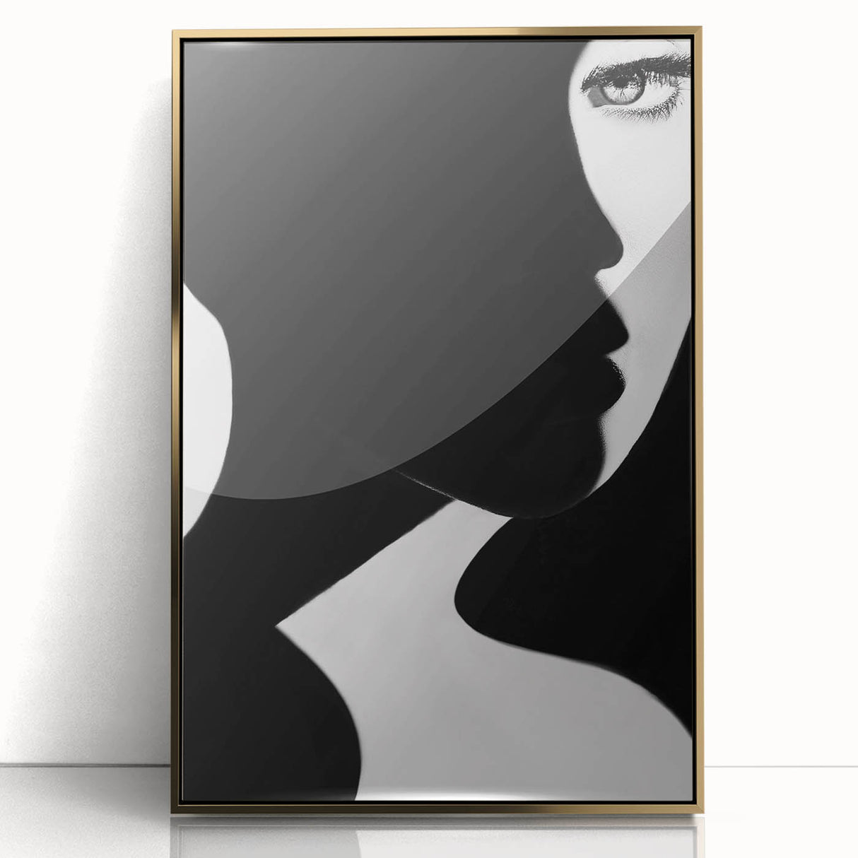 Dramatic Black & White Portrait – Fine Art Photography Print