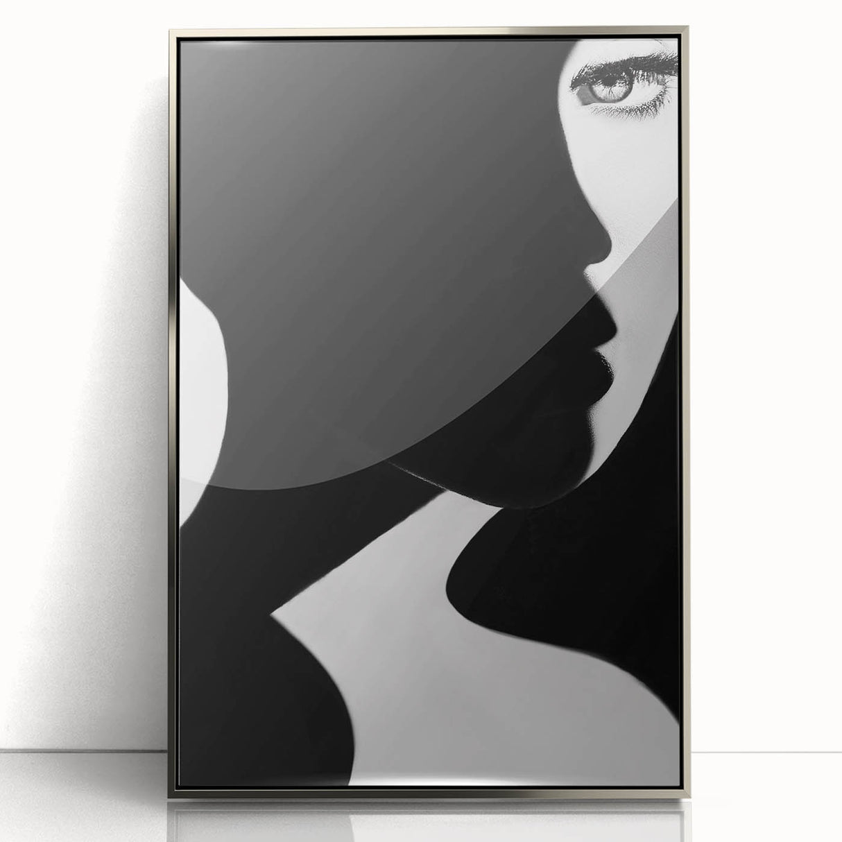 Dramatic Black & White Portrait – Fine Art Photography Print