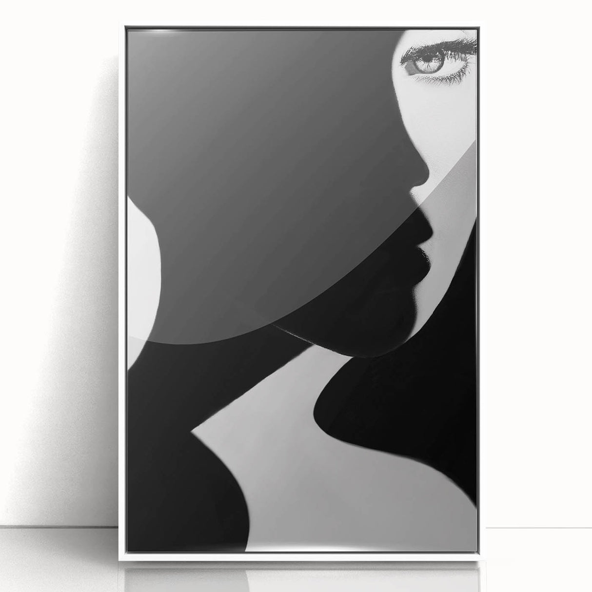 Dramatic Black & White Portrait – Fine Art Photography Print