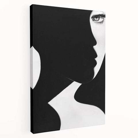 Dramatic Black & White Portrait – Fine Art Photography Print
