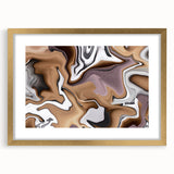 Earthen Harmony Abstracts – Neutral Modern Abstract Wall Art Print