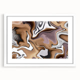 Earthen Harmony Abstracts – Neutral Modern Abstract Wall Art Print