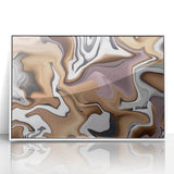 Earthen Harmony Abstracts – Neutral Modern Abstract Wall Art Print