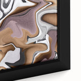 Earthen Harmony Abstracts – Neutral Modern Abstract Wall Art Print