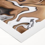 Earthen Harmony Abstracts – Neutral Modern Abstract Wall Art Print