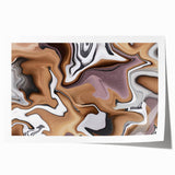 Earthen Harmony Abstracts – Neutral Modern Abstract Wall Art Print