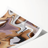 Earthen Harmony Abstracts – Neutral Modern Abstract Wall Art Print