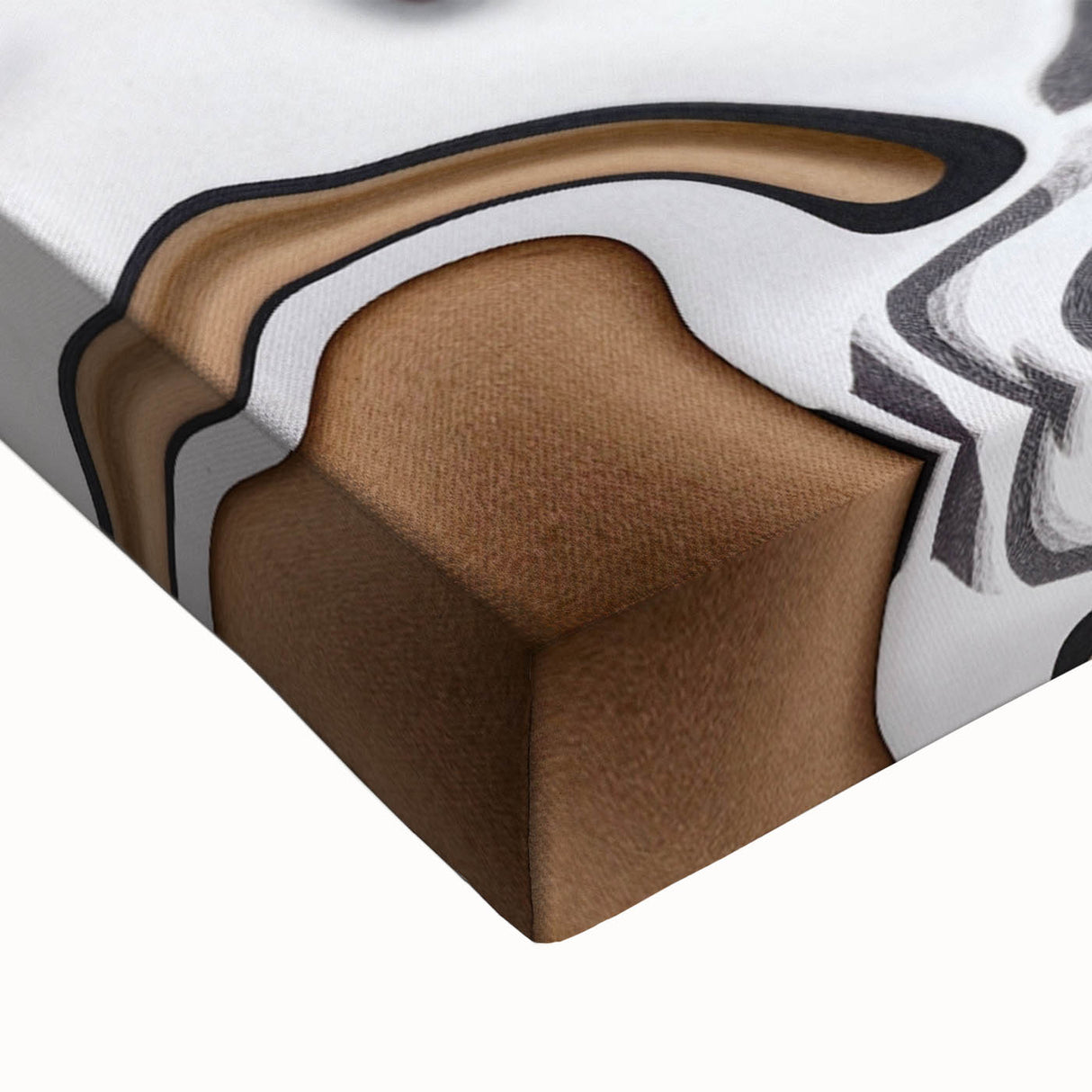 Earthen Harmony Abstracts – Neutral Modern Abstract Wall Art Print