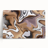 Earthen Harmony Abstracts – Neutral Modern Abstract Wall Art Print