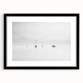 Sailboats in Mist - Fine Art Photography Acrylic Prints