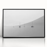 Sailboats in Mist - Fine Art Photography Acrylic Prints