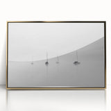 Sailboats in Mist - Fine Art Photography Acrylic Prints