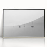 Sailboats in Mist - Fine Art Photography Acrylic Prints