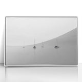 Sailboats in Mist - Fine Art Photography Acrylic Prints