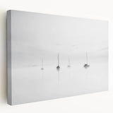 Sailboats in Mist - Fine Art Photography Acrylic Prints