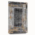 Earthen Harmony Abstracts – Gold and Gray Minimalist Wall Decor