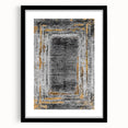 Earthen Harmony Abstracts – Gold and Gray Minimalist Wall Decor