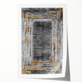 Earthen Harmony Abstracts – Gold and Gray Minimalist Wall Decor