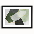 Modern Abstract Art in Green – Contemporary Earthen Harmony Canvas