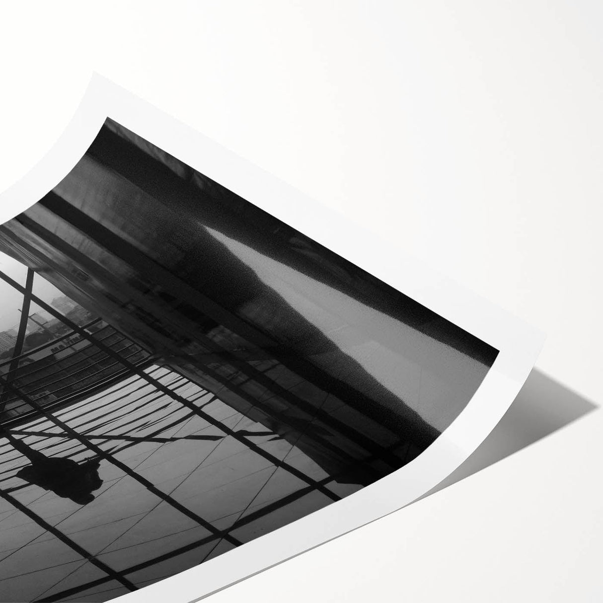 Metropolitan photography art – Reflective modern city silhouette