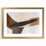 Contemporary Canvas Art in Earth Tones – Earthen Harmony Abstract