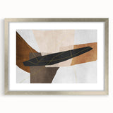 Contemporary Canvas Art in Earth Tones – Earthen Harmony Abstract