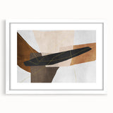 Contemporary Canvas Art in Earth Tones – Earthen Harmony Abstract