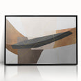 Contemporary Canvas Art in Earth Tones – Earthen Harmony Abstract