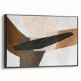 Contemporary Canvas Art in Earth Tones – Earthen Harmony Abstract