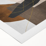 Contemporary Canvas Art in Earth Tones – Earthen Harmony Abstract