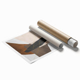 Contemporary Canvas Art in Earth Tones – Earthen Harmony Abstract