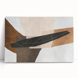 Contemporary Canvas Art in Earth Tones – Earthen Harmony Abstract