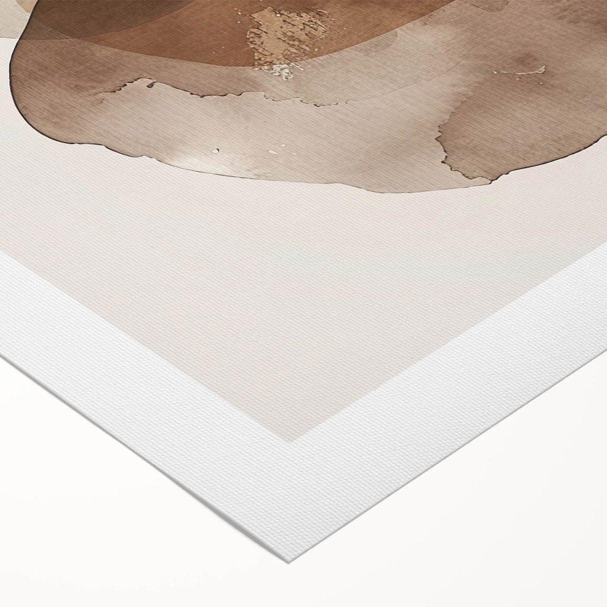 Contemporary Minimalist Wall Art – Beige and Brown Geometric Prints