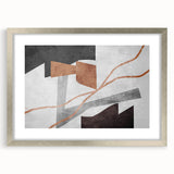 Neutral Abstract Prints in Brown – Earthen Harmony Modern Artwork