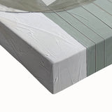 Abstract Geometric Framed Art – Modern Minimalist Black & Beige Print