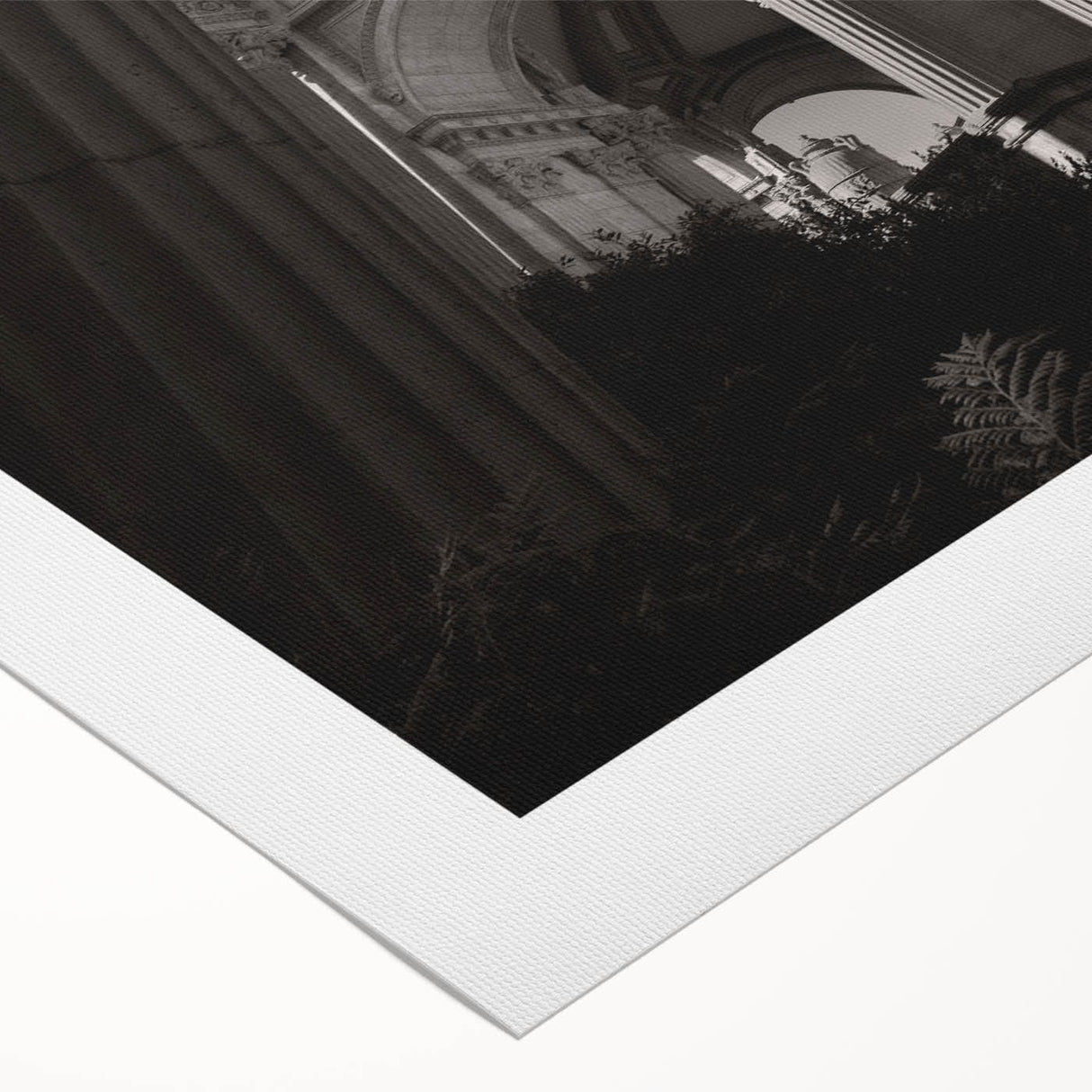 Urban scenery wall art – Elegant classical city architecture print