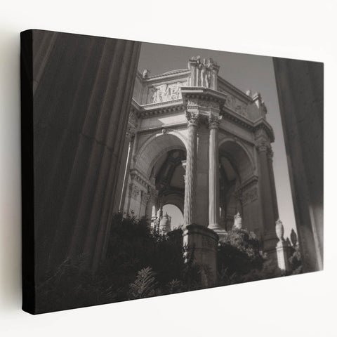 Urban scenery wall art – Elegant classical city architecture print