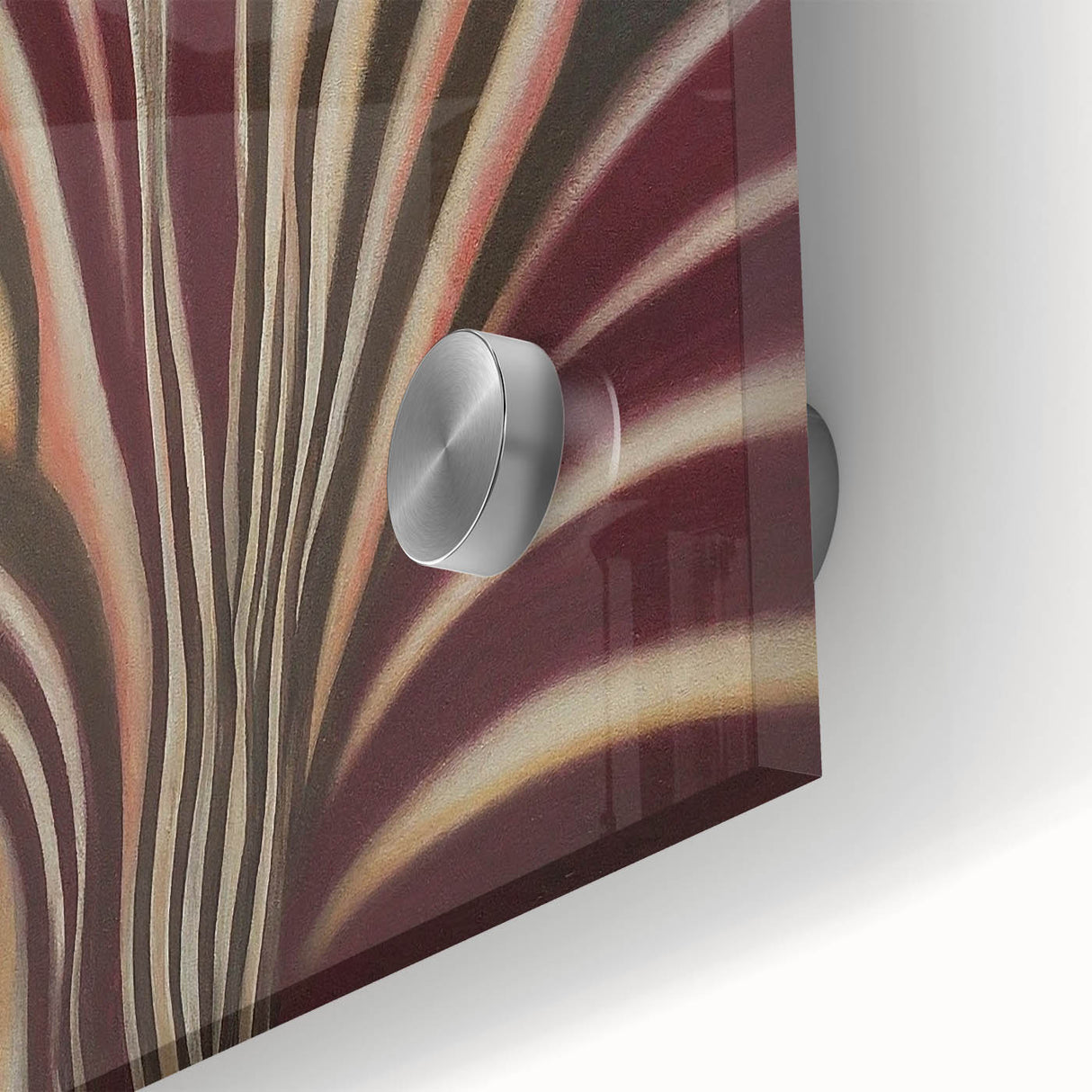 Minimalist Wall Decor in Burgundy – Earthen Harmony Abstract Art