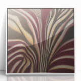Minimalist Wall Decor in Burgundy – Earthen Harmony Abstract Art