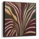 Minimalist Wall Decor in Burgundy – Earthen Harmony Abstract Art