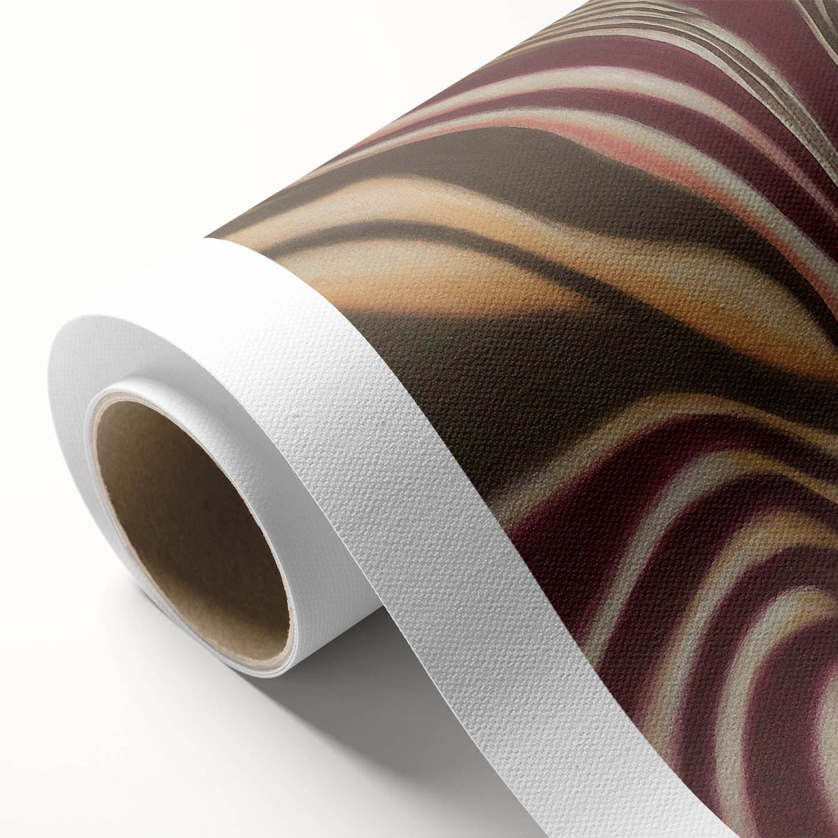 Minimalist Wall Decor in Burgundy – Earthen Harmony Abstract Art